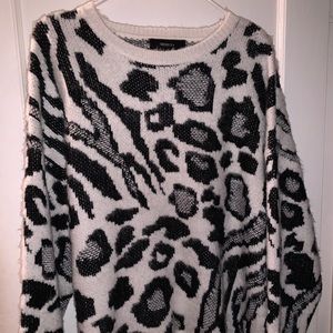 Forever 21 Animal Print Sweater